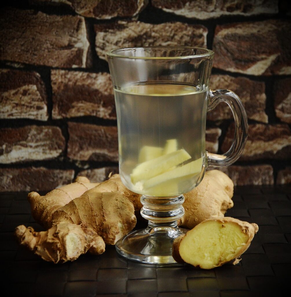 tea, ginger, healthy